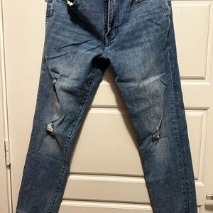 Express Men's Slim Fit Blue Jeans